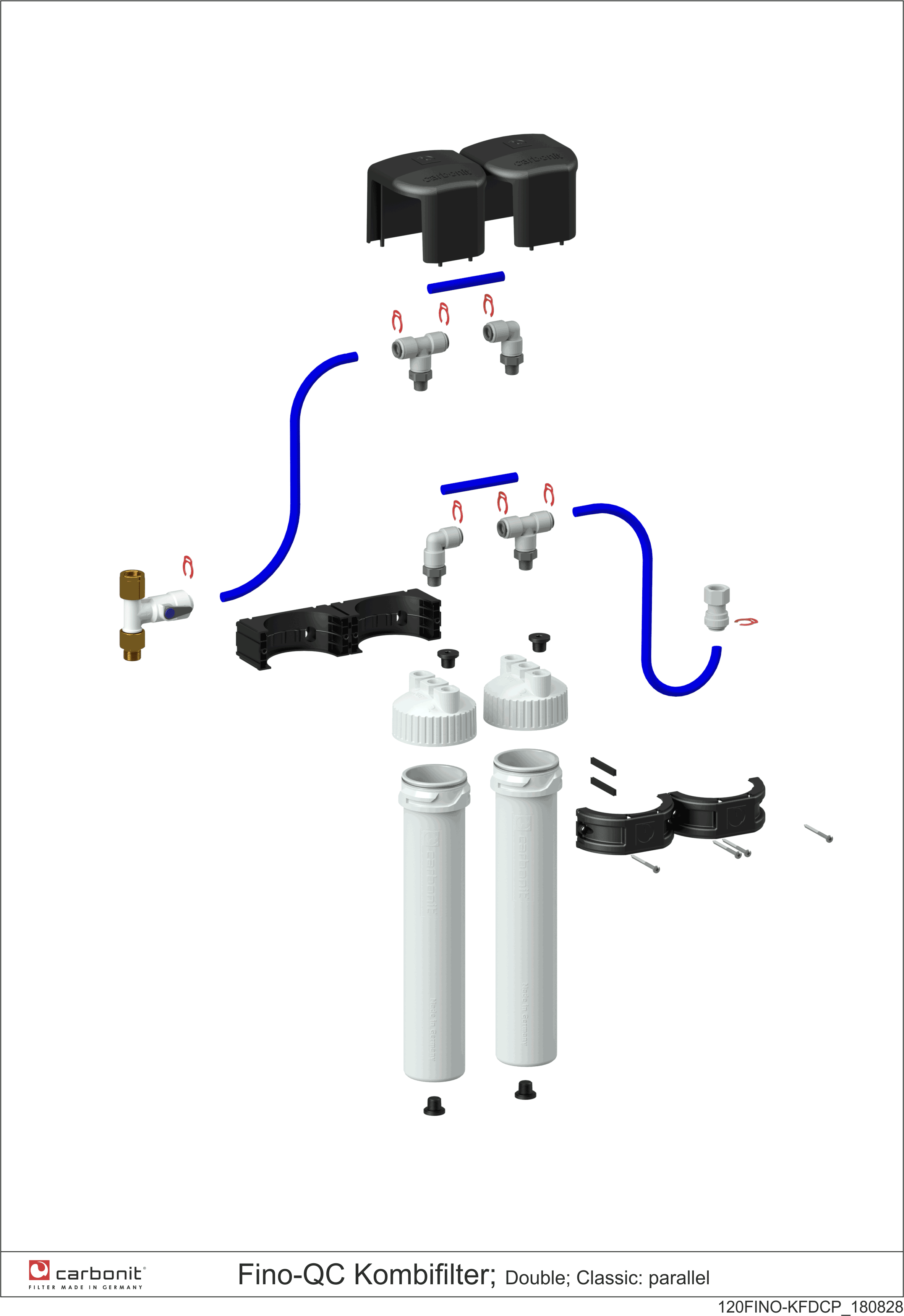 FINO-QC-Kombifilter Double Classic parallel