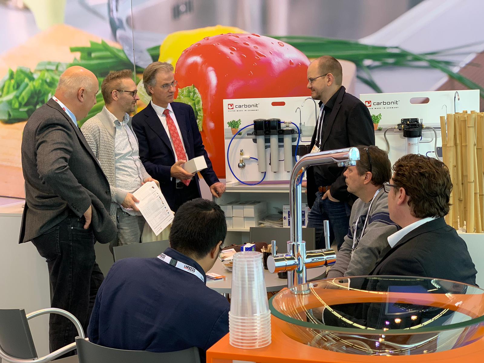 Aquatech 2025 Messestand Carbonit